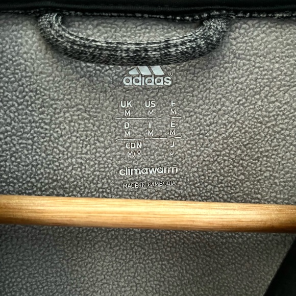 Grey Adidas Athletic Hoodie - Picture 5 of 7